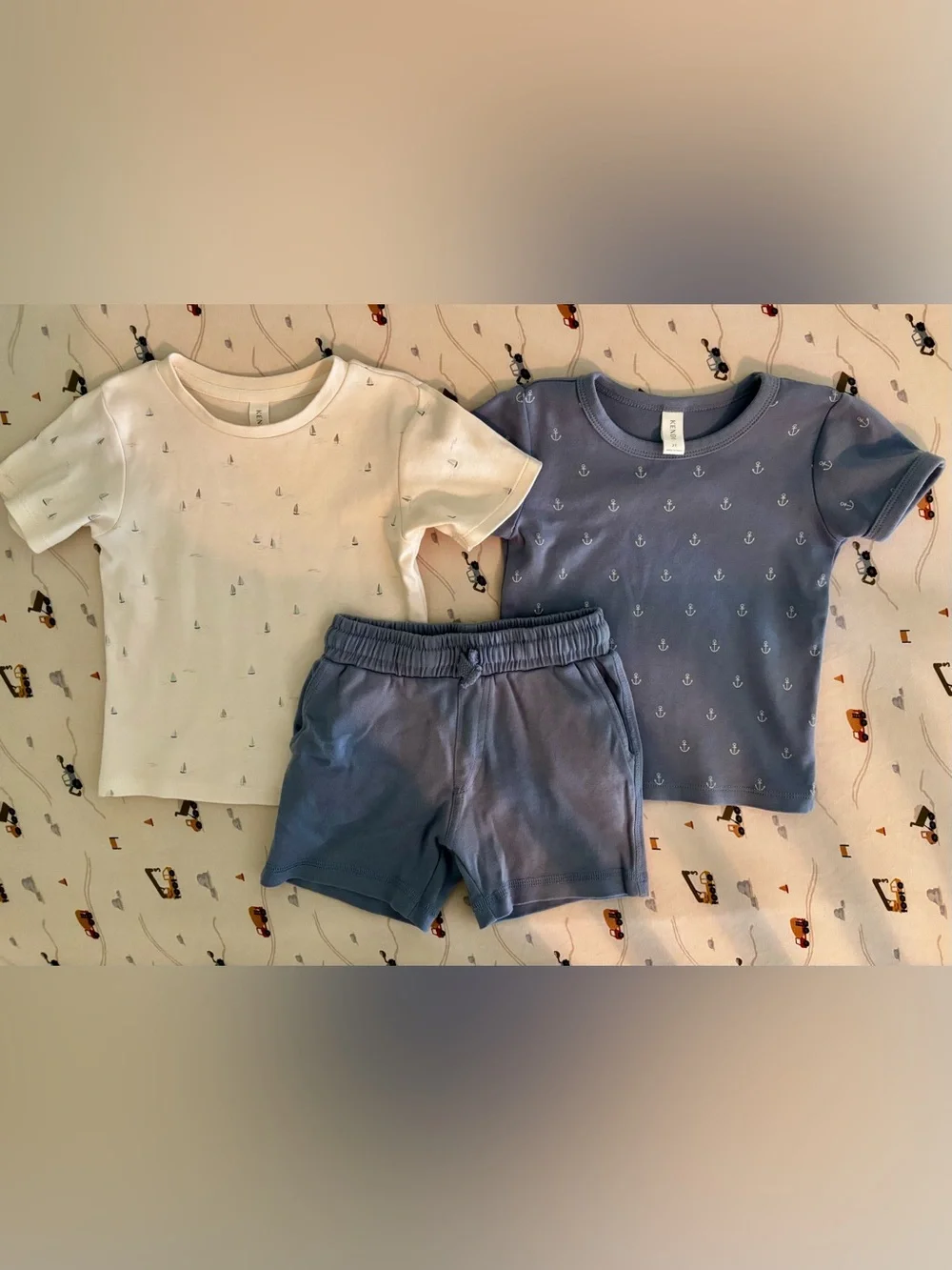 Colored Organics Tees & Shorts Bundle | Sea Blue
